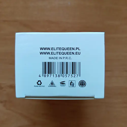 Photo de l’avis officiel: ELITE QUEEN Parfum — risque: Risque chimique