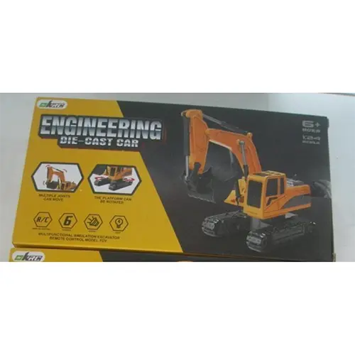 Photo de l’avis officiel: Engineering die-cast car Jouet en plastique — risque: Risque chimique