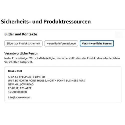 Photo from the official notice: Handschuhe säurefest. Chemikalien Schutz. protective gloves — chemical risk
