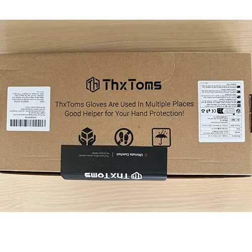 Photo de l’avis officiel: ThxTomx Heacy Duty Gloves Industrial Gloves Gants de protection — risque: Risque chimique
