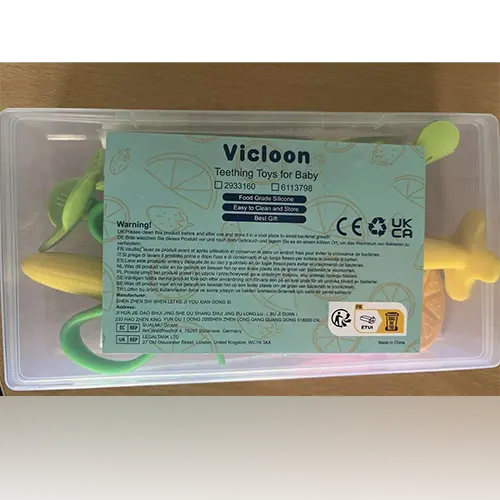 Foto aus der offiziellen Meldung: Vicloon Teething Toys for Baby Zahnspielzeug — Risiko: Ersticken