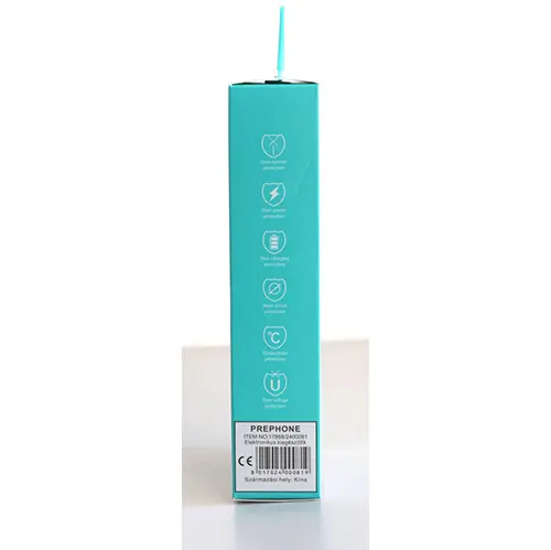 Foto aus der offiziellen Meldung: PREPHONE PD+USB FAST CHARGER USB-Ladegerät — Risiko: Elektrischer Schlag