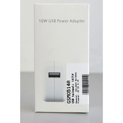 Photo de l’avis officiel: 10W USB Power Adapter Chargeur USB — risque: Choc électrique