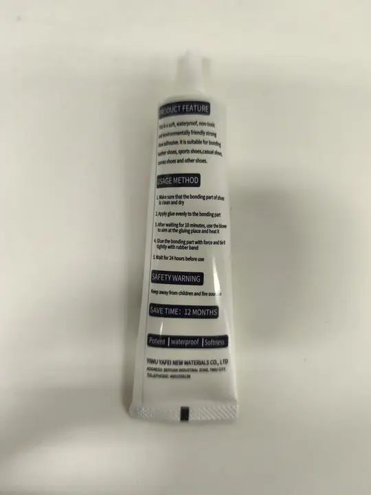 Photo de l’avis officiel: TERTELL Strong Shoe Glue Colle — risque: Risque chimique