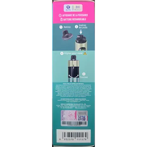 Photo de l’avis officiel: Elfbar 4in1 prefilled pod kit Cigarette électronique jetable — risque: Risque chimique