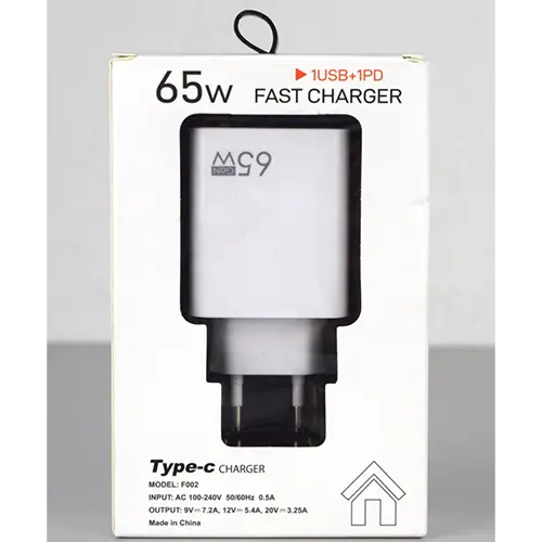 Photo de l’avis officiel: Type-c CHARGER Chargeur USB — risque: Choc électrique