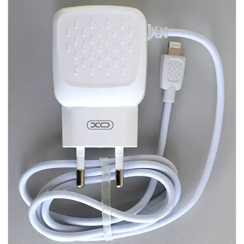 Photo de l’avis officiel: XO Charger with cable Chargeur USB — risque: Choc électrique
