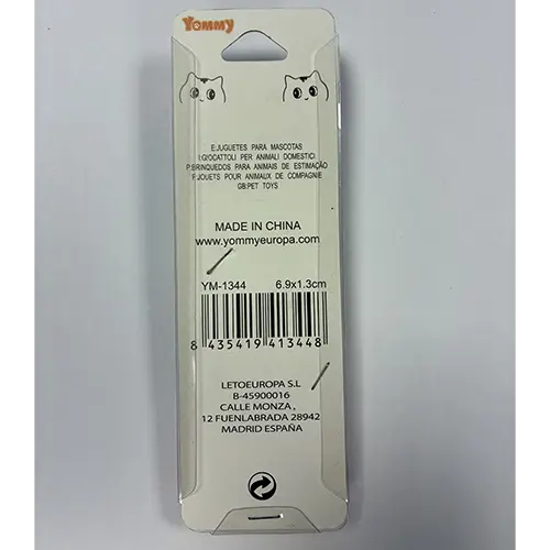 Foto aus der offiziellen Meldung: Yommy Juguetes para mascotas Laserpointer — Risiko: Sehschaden