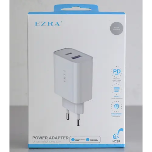 Foto aus der offiziellen Meldung: EZRA Higt-speed Charging USB-Ladegerät — Risiko: Elektrischer Schlag