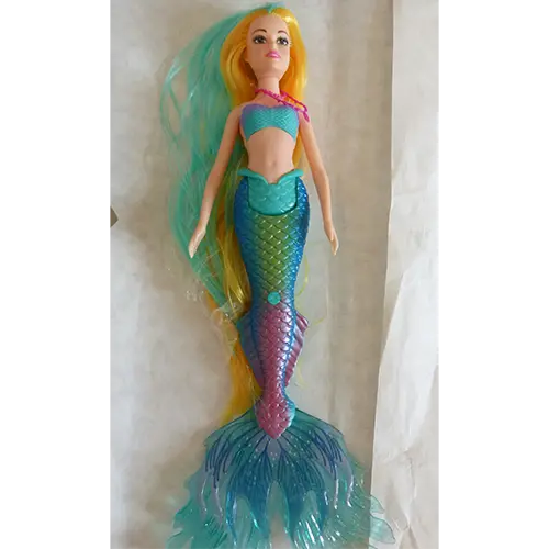 Photo from the official notice: Abababy Mermaid Girl plastic doll — chemical risk
