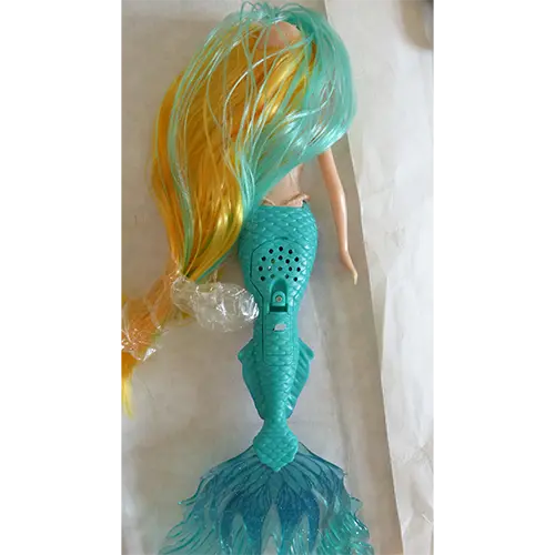 Photo from the official notice: Abababy Mermaid Girl plastic doll — chemical risk