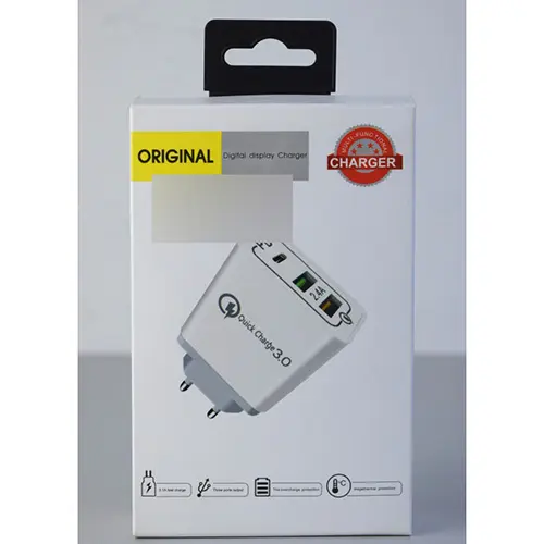 Photo de l’avis officiel: ORIGINAL Chargeur USB — risque: Choc électrique
