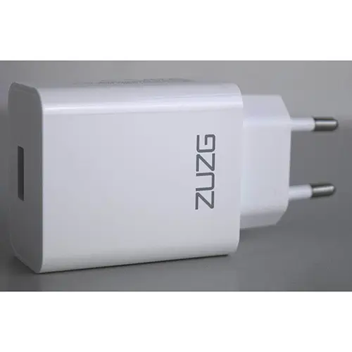 Foto do aviso oficial: ZUZG USB-A 18W Fast Charger Carregador USB — risco: Choque elétrico
