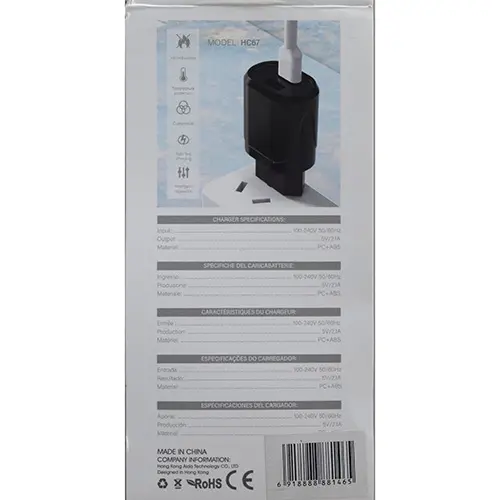 Foto do aviso oficial: EZRA FAST TRAVEL CHARGER Carregador USB — risco: Choque elétrico