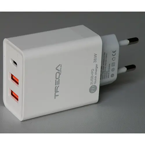 Photo de l’avis officiel: TREQA FAST CHARGER Chargeur USB — risque: Choc électrique (SR/02490/26)
