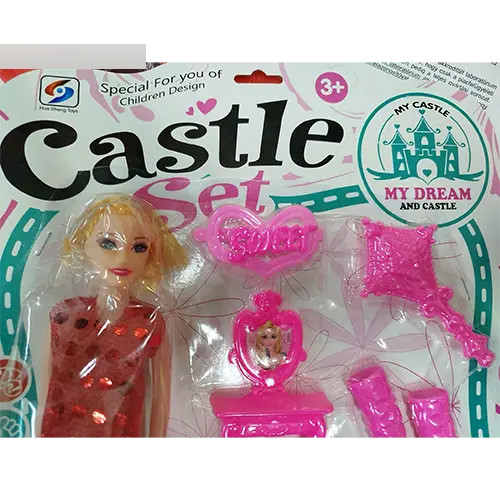 Photo from the official notice: Hua Sheng Toys, Torch Castle set plastic doll — chemical risk