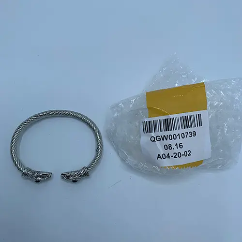 Photo de l’avis officiel: Silver snake tail bohemian bracelet — risque: Risque chimique