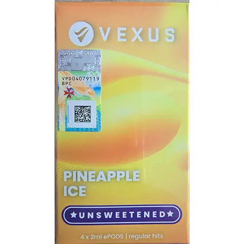 Photo de l’avis officiel: Vexus Pineapple Cartouche de cigarette électronique — risque: Risque chimique