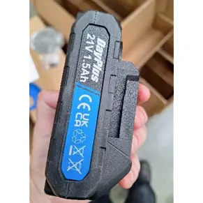 Foto do aviso oficial: Dayplus Rechargeable Grass Mower Cortador de relva — risco: Choque elétrico