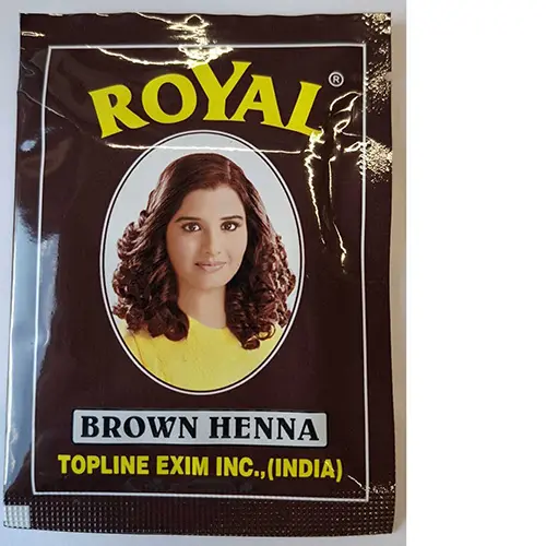 Photo de l’avis officiel: Topline Brown Henna Teinture capillaire — risque: Risque chimique