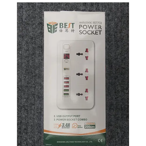 Foto do aviso oficial: Best Jatkojohto (5*USB, 3*230V) Tomada de alimentação — risco: Choque elétrico