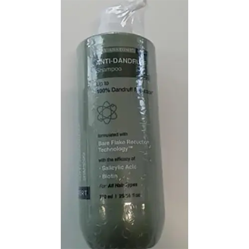 Photo from the official notice: Bare Anatomy Anti-Dandruff Shampoo — chemical risk