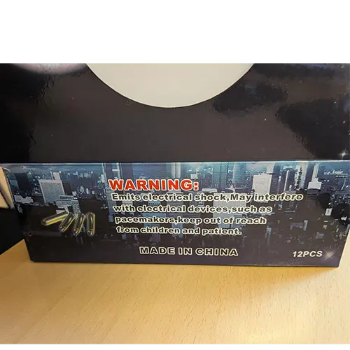 Foto do aviso oficial: Pistol Lighter Isqueiro de novidade — risco: Queimaduras & Choque elétrico
