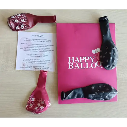 Photo de l’avis officiel: Qualatex Balloons/Globos/Ballons — risque: Risque chimique