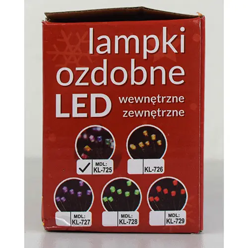 Photo de l’avis officiel: Lampki ozdobne 100 LED Chaîne d'éclairage — risque: Choc électrique
