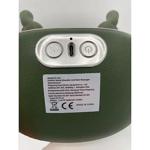 Foto uit de officiële melding: Simulated Human Hand Massage Massagemachine — risico: Milieu
