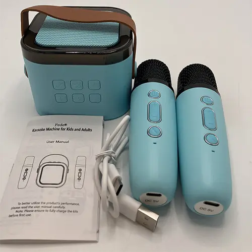 Photo from the official notice: Fede Mini karaoke machine — environment risk