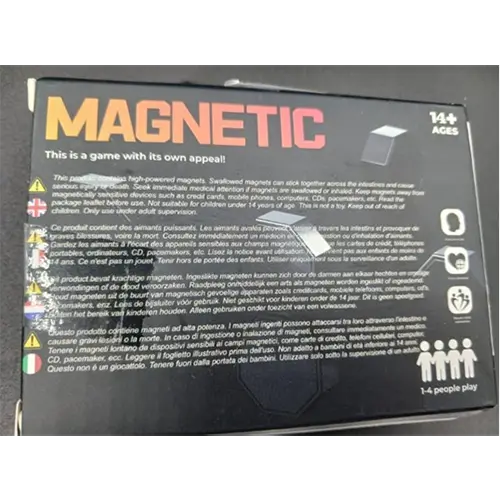 Foto dell’avviso ufficiale: Muzammill Sher Limited Magnetic Chess Game Giocattolo magnetico — rischio: Ostruzione delle vie aeree & Lesioni