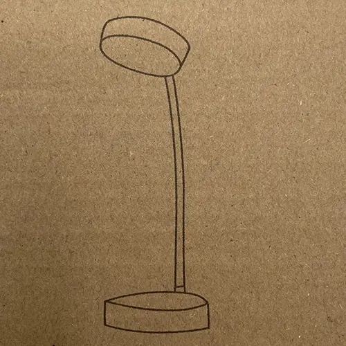 Photo from the official notice: Creative Led Study Desk Lamp — environment risk