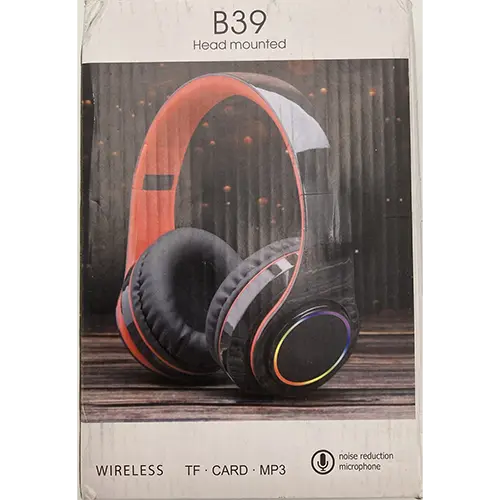 Photo from the official notice: B39 Wireless Headset — chemical & environment risk