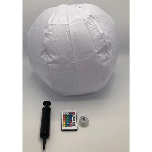 Foto aus der offiziellen Meldung: Ball Light 1/2Pc 40cm Ball Light 16 Colors LED B Leuchtkugel — Risiko: Umwelt