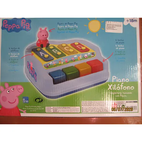 Photo from the official notice: Peppa Pig Piano-Xylophone musical toy — choking risk