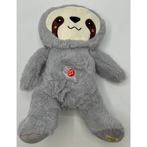 Photo from the official notice: Breathing sloth plush toy — environment risk