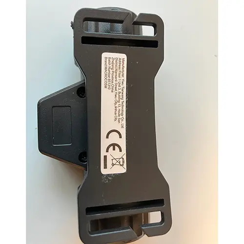 Photo from the official notice: Macrocosm High Power Headlamp — environment risk