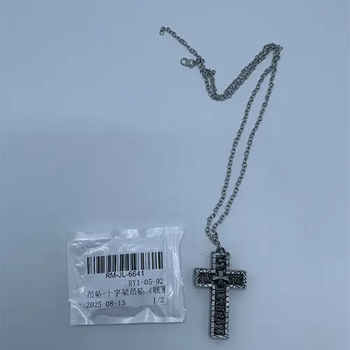 Photo de l’avis officiel: Squid game necklace Collier — risque: Risque chimique