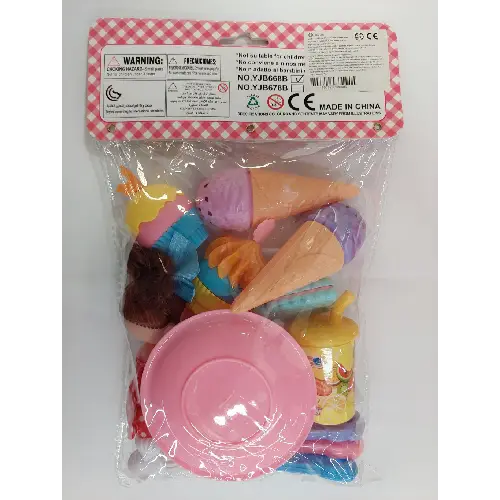 Foto aus der offiziellen Meldung: YAJAB YAJIABAO TOYS - Cutting Toys Plastikspielzeug-Set — Risiko: Chemikalie