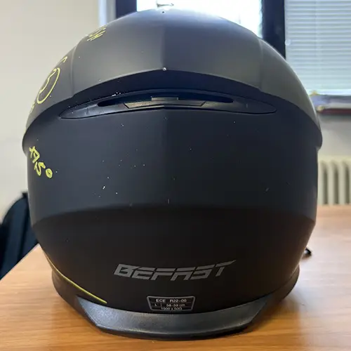 Photo de l’avis officiel: Befast Flash Casque de moto — risque: Blessures