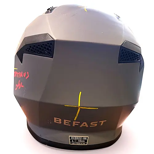 Photo de l’avis officiel: Befast Optimus Casque de moto — risque: Blessures