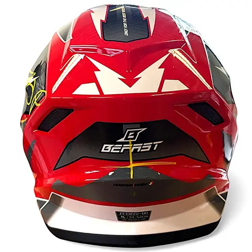 Photo from the official notice: Befast Park motorcycle helmet — injuries risk