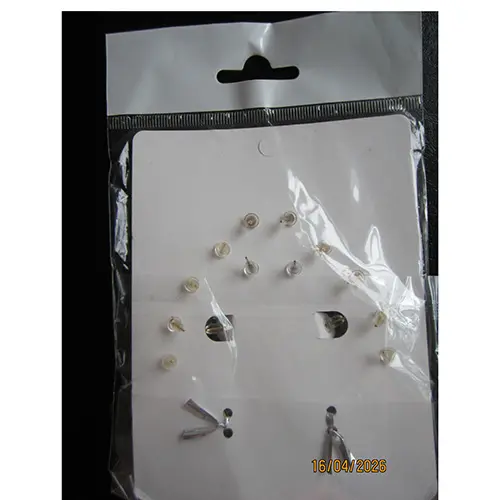Photo de l’avis officiel: Fashion jewellery Ensemble de bijoux — risque: Risque chimique