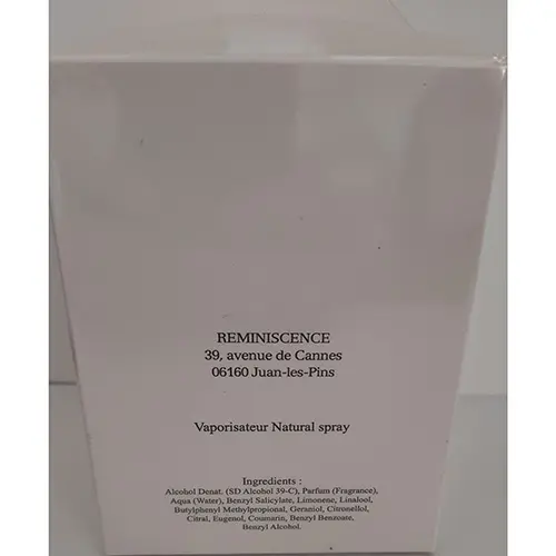 Foto dell’avviso ufficiale: Reminiscence Paris Eau de rem Eau de toilette — rischio: Rischio chimico