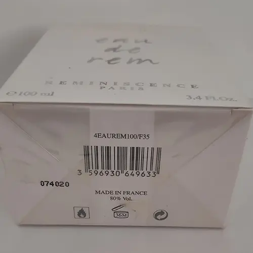 Foto dell’avviso ufficiale: Reminiscence Paris Eau de rem Eau de toilette — rischio: Rischio chimico