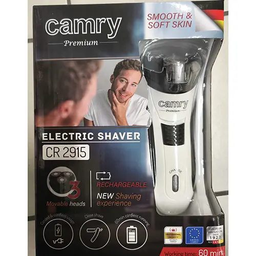 Foto uit de officiële melding: Camry Electric shaver Elektrisch scheerapparaat — risico: Milieu