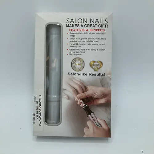 Foto aus der offiziellen Meldung: Elektrisk nagelfil Nagelfeile — Risiko: Umwelt