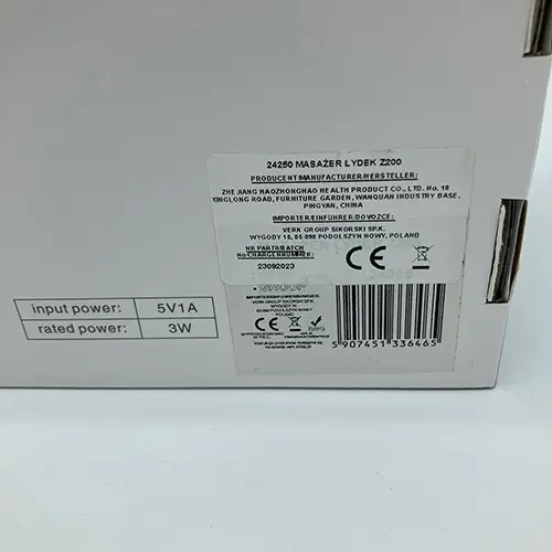 Foto dell’avviso ufficiale: Leg and arm moylding massage instrument Massaggiatore per vitelli — rischio: Ambiente