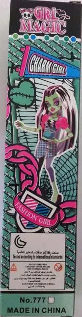 Foto do aviso oficial: GIRL MAGIC Charm girl Boneca de plástico — risco: Químico